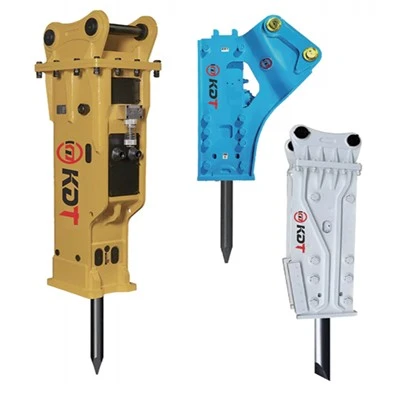 High Frequency Rock Breaker Powerful Demolition Hammer Durable Construction