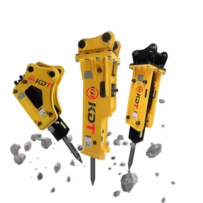 DQ Seriers Hydraulic Rock Splitt Breaker Hammer Impact Resistance For Tough Jobs The Directional Valve Is Highly Responsive And Has A High Impact Frequency